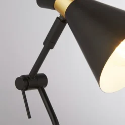 Balham Table Lamp - Black & Brass -Luxe Light Shop 13699652 6294976242853679