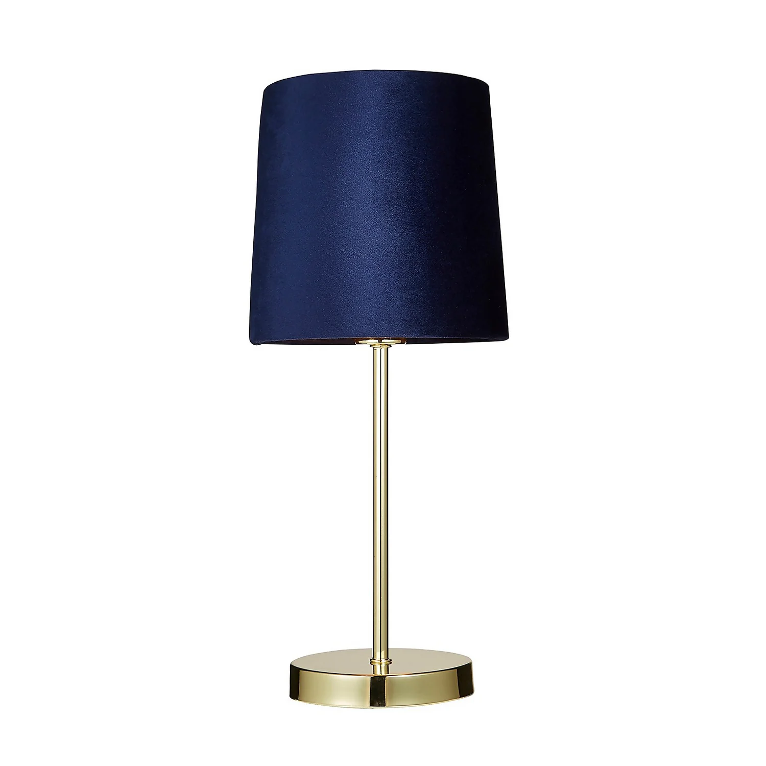 Paris Velvet Table Lamp - Navy 4 Paris Velvet Table Lamp - Navy - Image 2