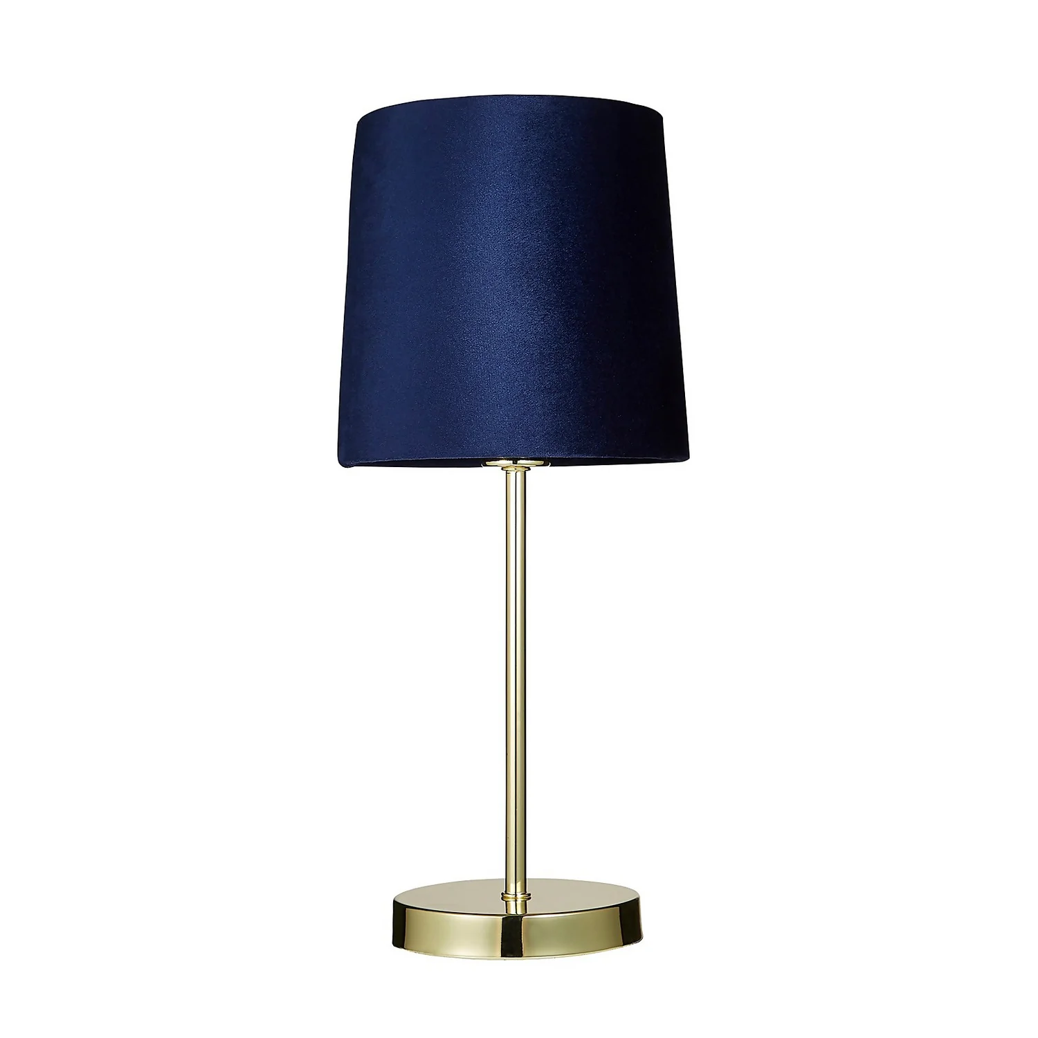 Paris Velvet Table Lamp - Navy 5 Paris Velvet Table Lamp - Navy - Image 3