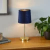 Paris Velvet Table Lamp - Navy -Luxe Light Shop 13751360 5734969498968858