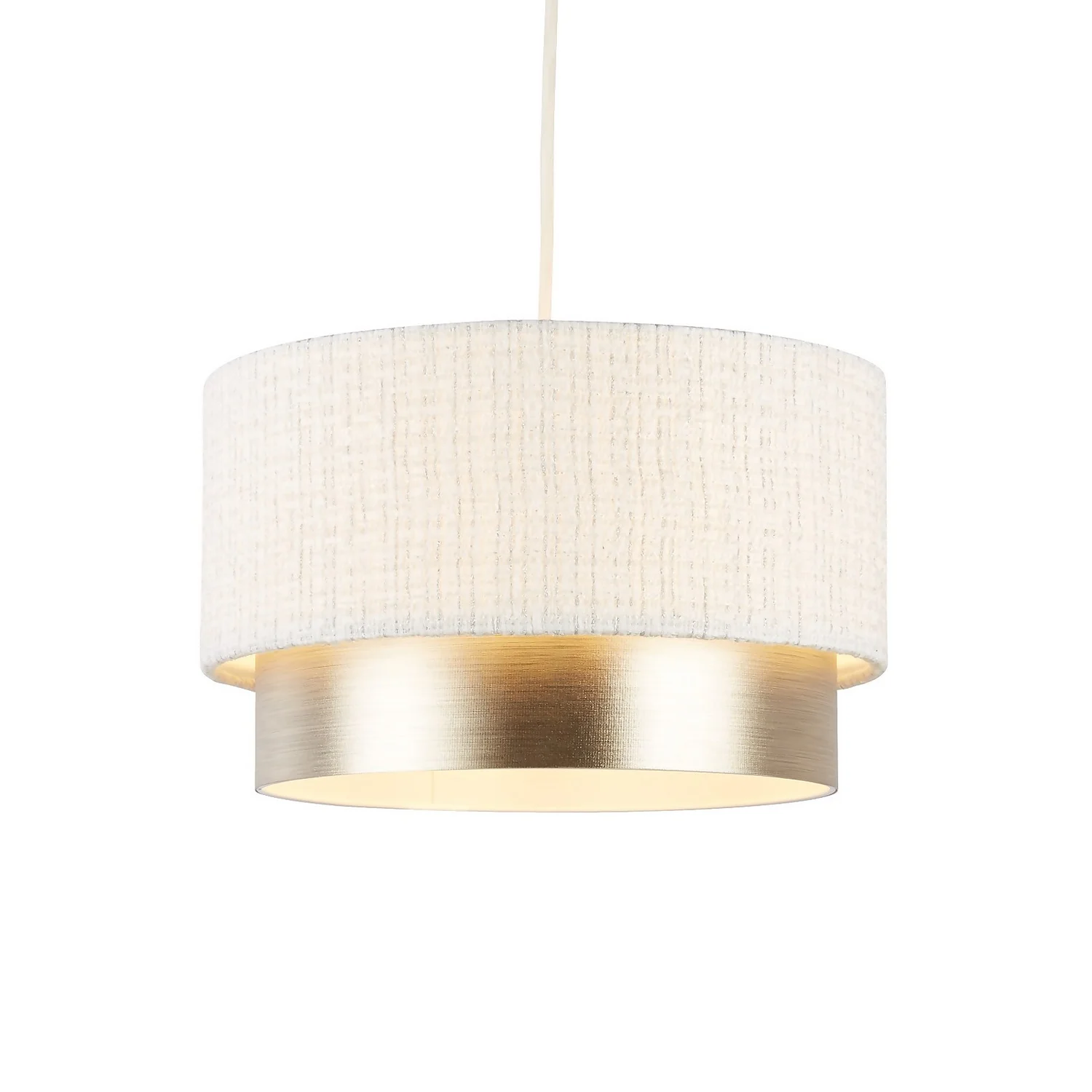 Amelie Two Tier Easy-Fit Light Shade - Champagne 3 Amelie Two Tier Easy-Fit Light Shade - Champagne
