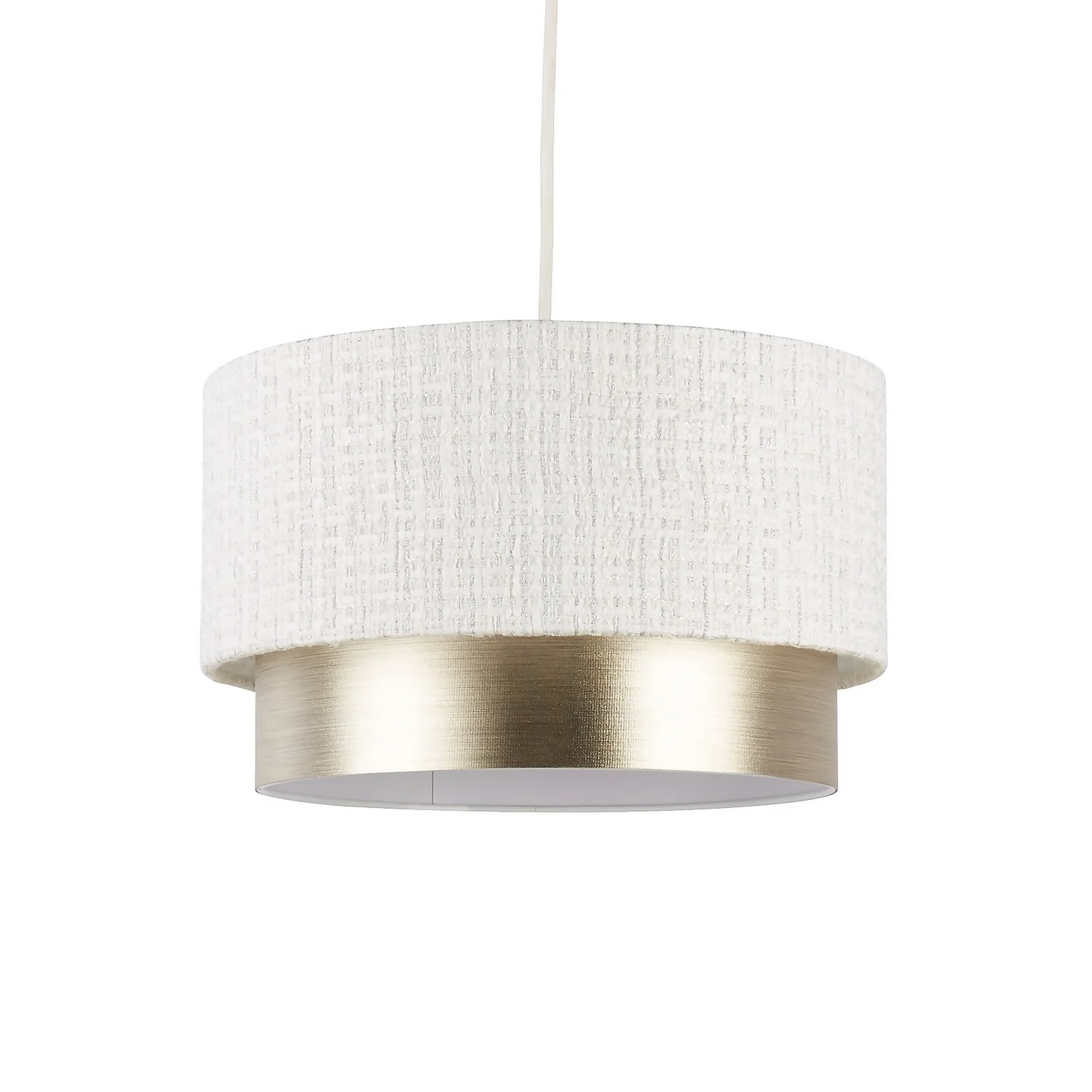 Amelie Two Tier Easy-Fit Light Shade - Champagne 4 Amelie Two Tier Easy-Fit Light Shade - Champagne - Image 2