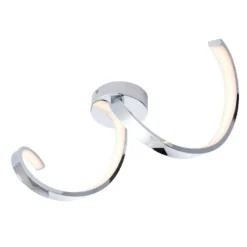 Astral Bathroom Semi Flush Light - Chrome -Luxe Light Shop 13794232 1874957104696975