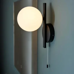 Hawkhill Bathroom Wall Light - Black -Luxe Light Shop 13794233 1044957104696552