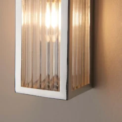 Newham Bathroom Wall Light - Chrome -Luxe Light Shop 13794236 1714957105694082