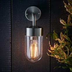 North Outdoor Wall Light - Stainless Steel -Luxe Light Shop 13794241 9444957104596661