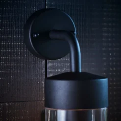 North Outdoor Wall Light - Black -Luxe Light Shop 13794242 1684957105527255