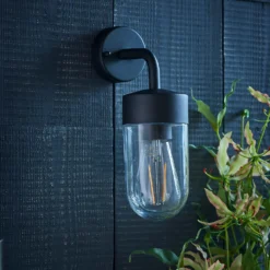 North Outdoor Wall Light - Black -Luxe Light Shop 13794242 1784957105456119