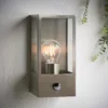 Oxford PIR Outdoor Wall Light - Stainless Steel -Luxe Light Shop 13794245 1914957105234728