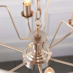 Highclere Pendant Light - 6lt Chrome -Luxe Light Shop 13794252 1774957104959310