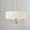 Highclere Pendant Light - 3lt Chrome -Luxe Light Shop 13794253 9754957103919669