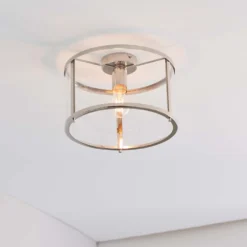 Hopton Flush Light - Nickel 13 Hopton Flush Light - Nickel -Luxe Light Shop 13794256 6354957105693470