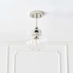 Addington Semi Flush Light - Nickel 11 Addington Semi Flush Light - Nickel -Luxe Light Shop 13794258 1894957104722286