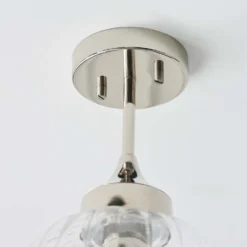 Addington Semi Flush Light - Nickel 15 Addington Semi Flush Light - Nickel -Luxe Light Shop 13794258 1924957104865500