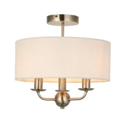 Chippenham 3 Light Flush Ceiling Light 8 Chippenham 3 Light Flush Ceiling Light -Luxe Light Shop 13864149 3114977253596381