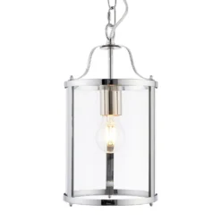 Chester Single Pendant Light - Chrome -Luxe Light Shop 13864910 1584977253731591