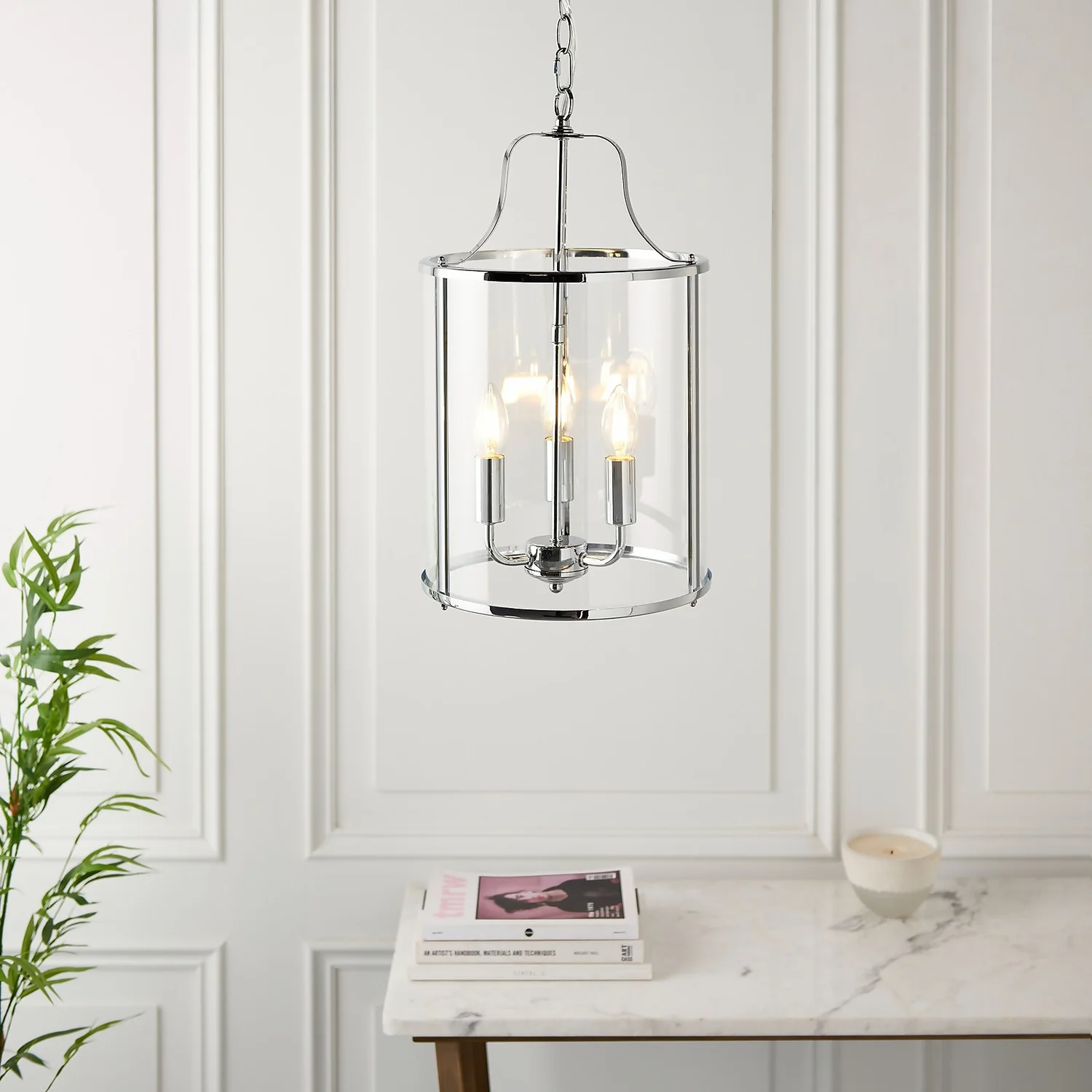 Chester 3 Light Pendant - Chrome 3 Chester 3 Light Pendant - Chrome