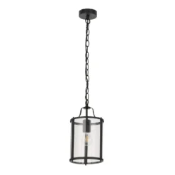 Chester Single Pendant Light - Black -Luxe Light Shop 13865027 4184977253367187