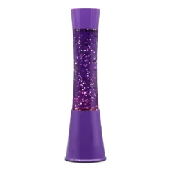 Purple Glitter Lamp -Luxe Light Shop 13892604 1424998573071898