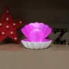 Colour Changing LED Glitter Shell Lamp -Luxe Light Shop 13892610 9254998572480319