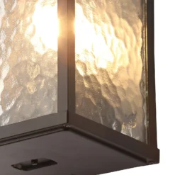 Keb Outdoor Wall Lantern - Black -Luxe Light Shop 13924365 1164980108824940