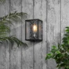 Keb Outdoor Wall Lantern - Black -Luxe Light Shop 13924365 1424980108616242