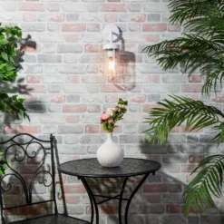 Kew Curved Arm E27 Outdoor Wall Light - Ivory 11 Kew Curved Arm E27 Outdoor Wall Light - Ivory -Luxe Light Shop 13924366 5944980108291303