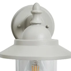 Leek Mini Fisherman's Outdoor Lantern - Dove Grey -Luxe Light Shop 13924370 2114980108539739