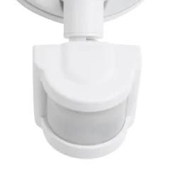Lynn LED Outdoor Floodlight With PIR Sensor (IP65) - White -Luxe Light Shop 13924379 2074980108782694