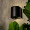Maui Up-Down LED Outdoor Wall Light - Black -Luxe Light Shop 13924383 1894980108245280