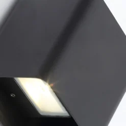 Maui Up-Down LED Outdoor Wall Light - Black -Luxe Light Shop 13924383 2104980108426489