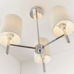 Kari 3 Light Semi Flush Ceiling Light - Chrome 13 Kari 3 Light Semi Flush Ceiling Light - Chrome -Luxe Light Shop 13938480 4384981961057298
