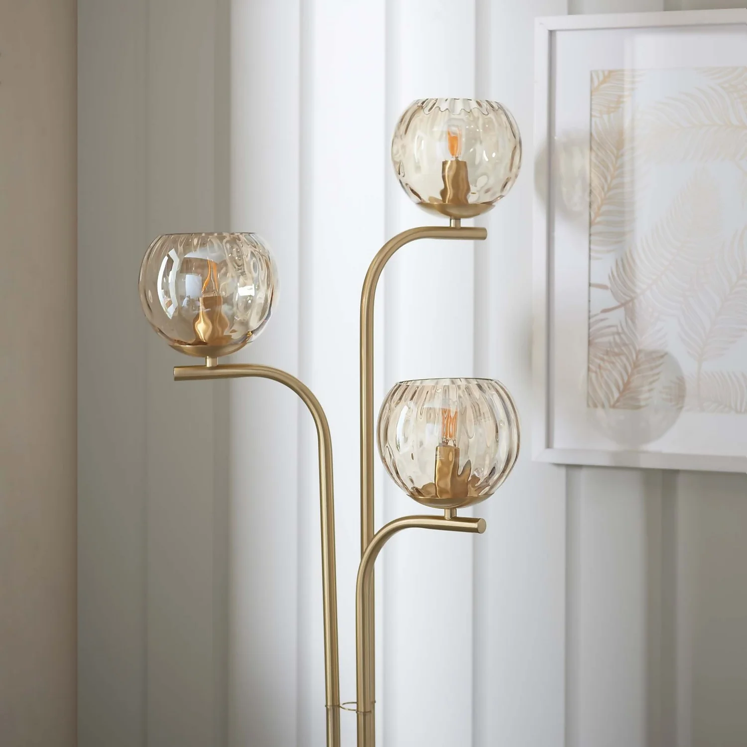 Geneva Floor Lamp - Brass 7 Geneva Floor Lamp - Brass - Image 5