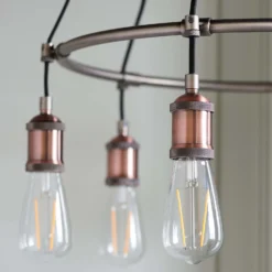 Henrik 6 Light Pendant Light - Pewter 13 Henrik 6 Light Pendant Light - Pewter -Luxe Light Shop 13938489 6024981961047983