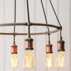 Henrik 6 Light Pendant Light - Pewter 11 Henrik 6 Light Pendant Light - Pewter -Luxe Light Shop 13938489 8944981960968672