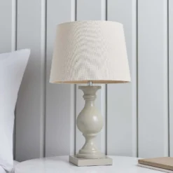 Andrea Table Lamp - Taupe -Luxe Light Shop 13938496 3264981958506251