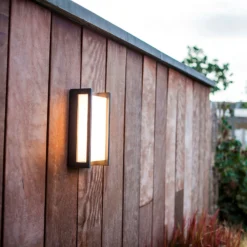 Lutec Qubo RGB LED Outdoor Wall Light With Lutec Connect Technology - Anthracite 11 Lutec Qubo RGB LED Outdoor Wall Light With Lutec Connect Technology - Anthracite -Luxe Light Shop 13950214 1024993071509736