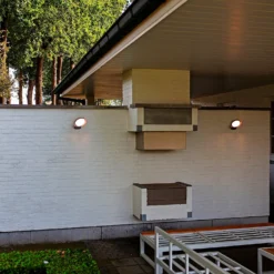 Lutec Polo LED Outdoor Wall Light - Anthracite -Luxe Light Shop 13950219 1784993071814236