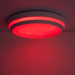 Lutec Cepa RGB LED Indoor Ceiling Light With Lutec Connect Technology - White - IP20 -Luxe Light Shop 13950223 1334993071849540
