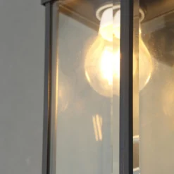 Ceres Outdoor Lantern Wall Light - Black -Luxe Light Shop 13956094 1374995190134564