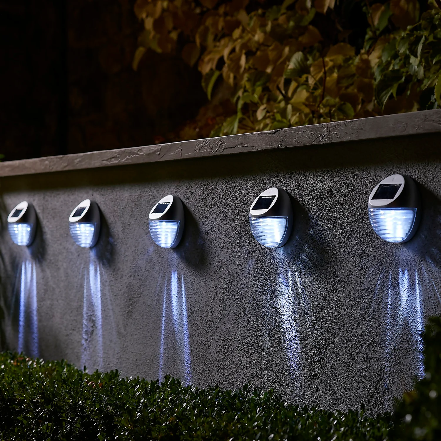 Homebase Edit Solar Fence Lights - 6 Pack 3 Homebase Edit Solar Fence Lights - 6 Pack