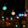 Homebase Edit 40 Festoon Solar Colour Lights -Luxe Light Shop 13956100 6935042049558921