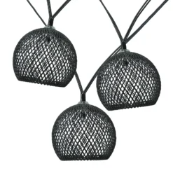 Homebase Edit 10 Mesh Solar String Lights 7 Homebase Edit 10 Mesh Solar String Lights -Luxe Light Shop 13964413 9885042049353508