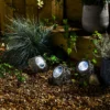Homebase Edit Large Rock Solar Lights - Pack Of 3 2 Homebase Edit Large Rock Solar Lights - Pack Of 3 -Luxe Light Shop 13964416 1575042049567498