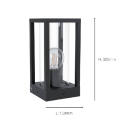 Eglo Cascinetta Outdoor Wall Light -Luxe Light Shop 14222379 9345020562906481