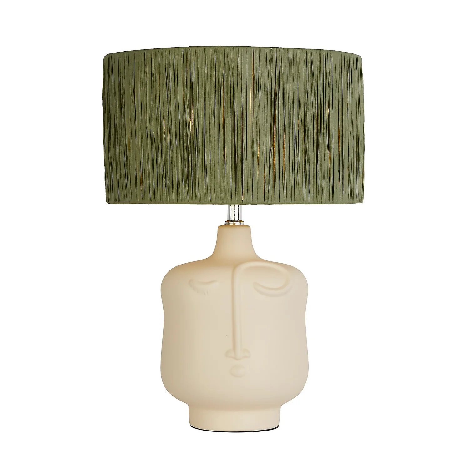 Face Table Lamp - Sage 4 Face Table Lamp - Sage - Image 2