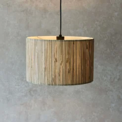 Caen Pendant Ceiling Light - Natural -Luxe Light Shop 14301795 1325038438533216