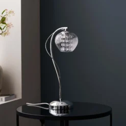 Clashmore Table Lamp - Chrome Effect 13 Clashmore Table Lamp - Chrome Effect -Luxe Light Shop 14301800 3735038440032172