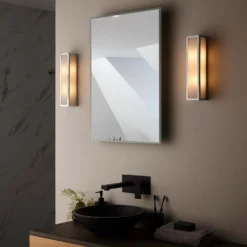 Daltra Large Bathroom Wall Light - Chrome Effect -Luxe Light Shop 14301805 7075038439472579