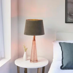 Fearn Table Lamp - Pink